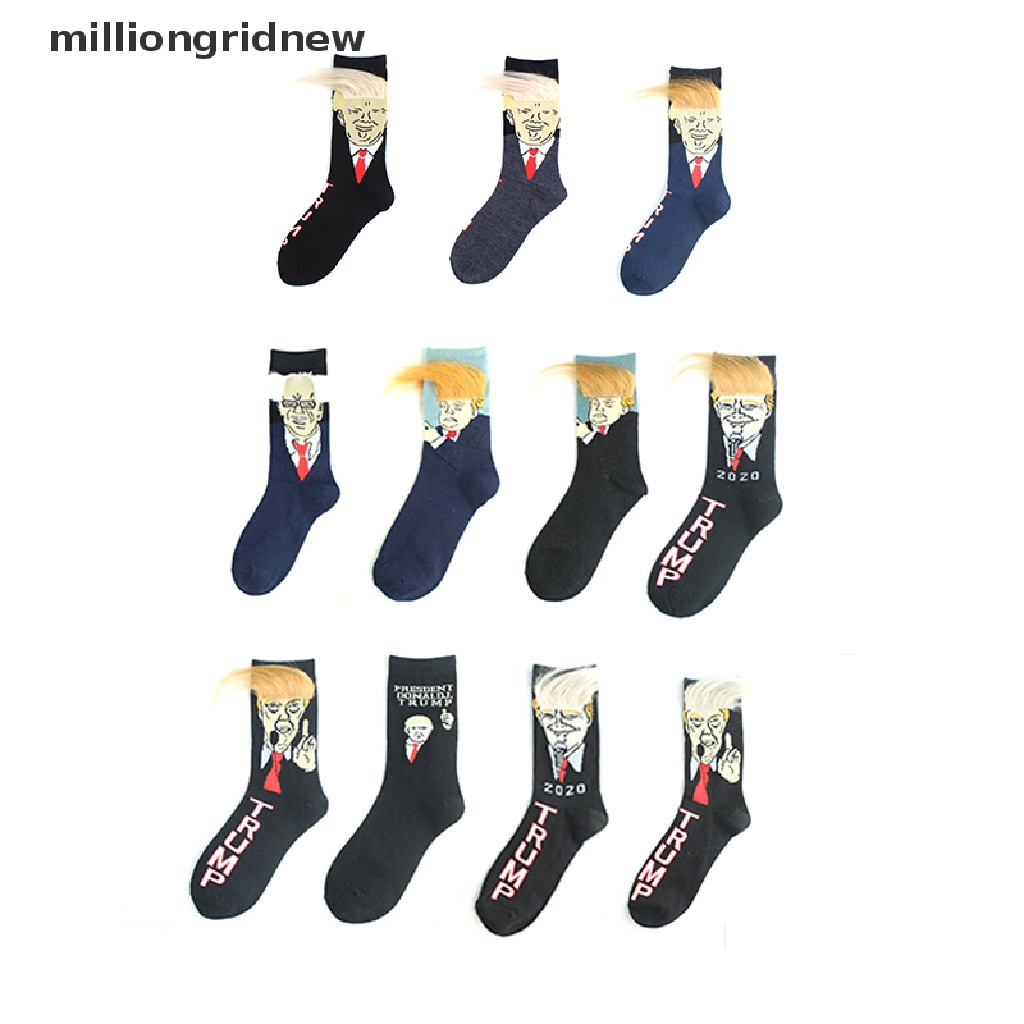 Vớ Phi Hành Đoàn Donald Trump 3D Vui Nhộn Thời Trang 2020
