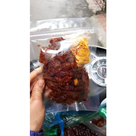 0,5Kg GÂN Bò ƯỚT TỎI loại 1 DẺO GIÒN