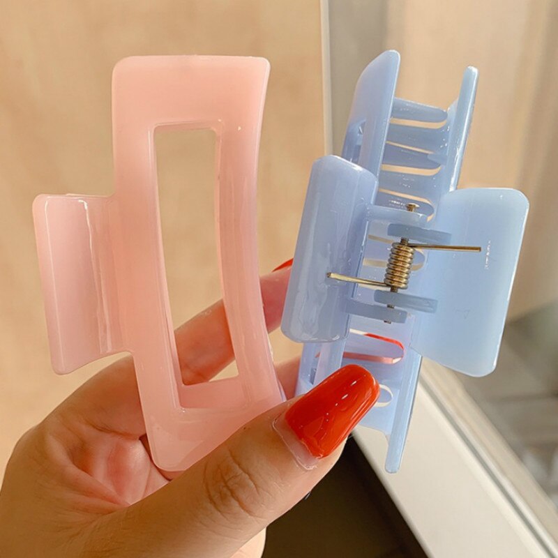 Kẹp Tóc Nhựa Acrylic Phong Cách Hàn Quốc Cho Nữ