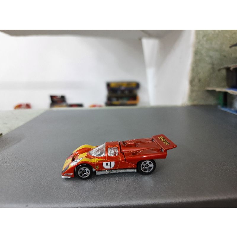 xe Hot Wheels Ferrari 512M số 4 , hàng hiếm