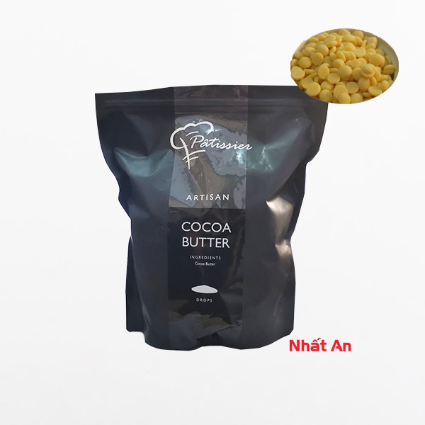Bơ cacao làm bánh kẹo Bơ cacao nguyên chất Bỉ 100gr