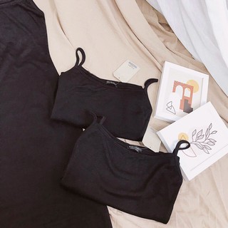 ĐẦM BODY ĐEN 2 DÂY