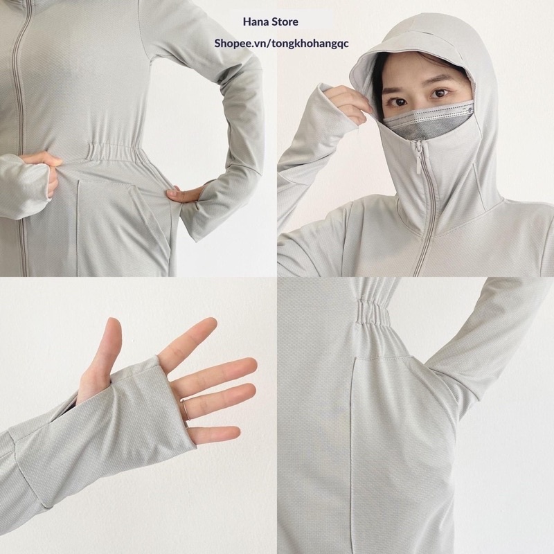 ÁO nắng thông hơi toàn thân