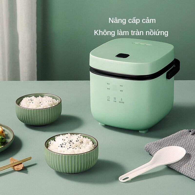 Nồi cơm điện mini Nồi cơm điện thông minh mini Công suất 220W mini Đa chức năng 1.2L phù hợp cho gia đình 2-3 người