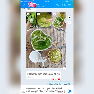 CỐM NẾP KHÔ TÚ LỆ DẺO, THƠM (túi 1kg)