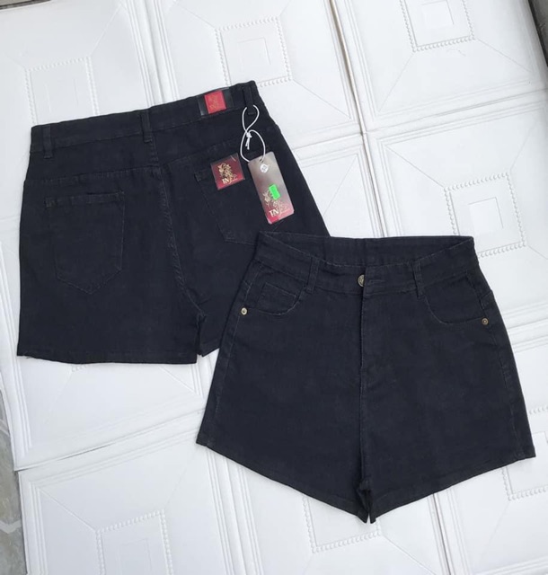 QUẦN SHORT JEAN BIG SIZE ĐEN 2667