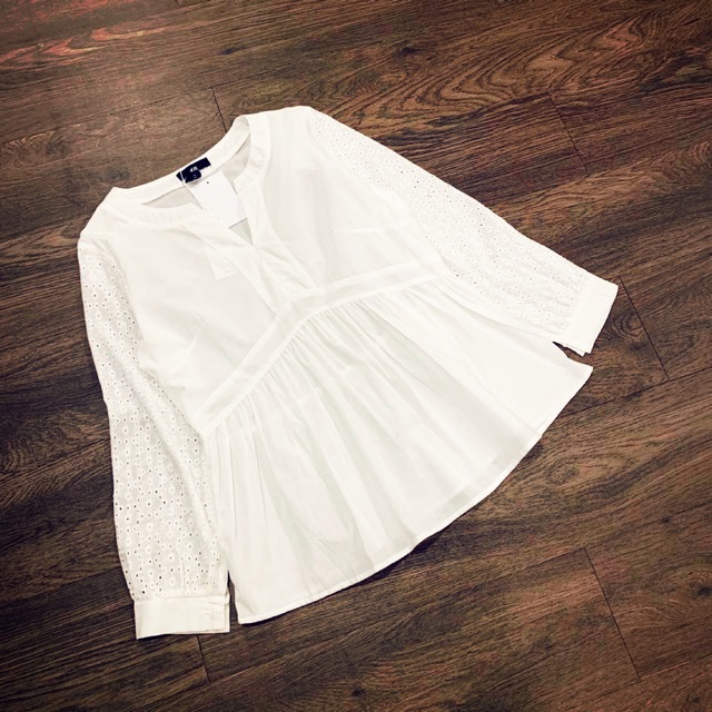 Áo blouse cách điệu h&m hàng xuất