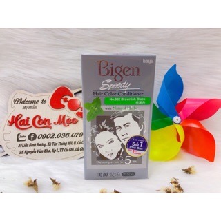 Thuốc nhuộm tóc Bigen Speedy Hair Color 882 - Nâu Đen