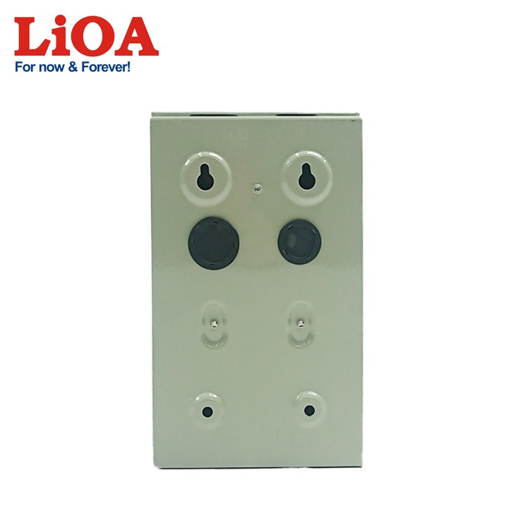 Tủ điện kim loại chứa 2 aptomat LIOA
