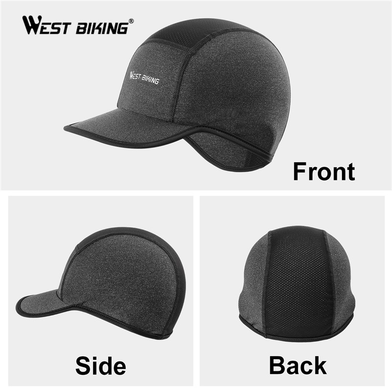 Mũ trùm tai WEST BIKING làm bằng vải lanh chống tia UV dành cho đi xe đạp câu cá ngoài trời trong mùa hè