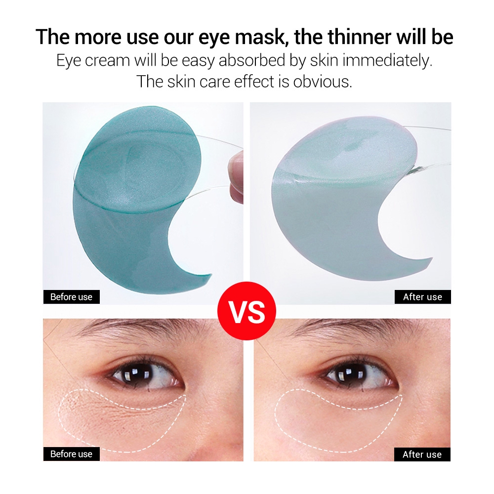 (Hàng Mới Về) Mặt Nạ Mắt Hyaluronic Acid Collagen Dưỡng Ẩm Chống Nếp Nhăn Lanbena | BigBuy360 - bigbuy360.vn