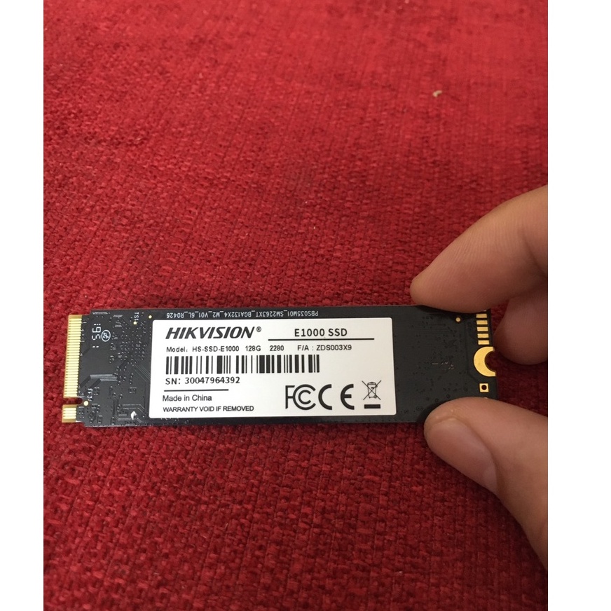Ổ cứng M2 PCle SSD Gen 3x4 E1000 SSD 128Gb/256Gb Hikvision - Hàng chính hãng