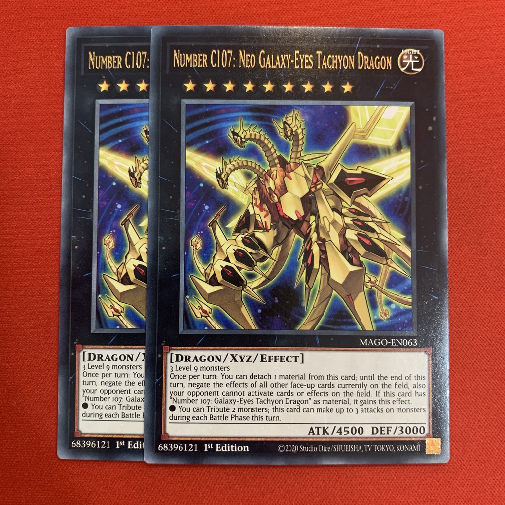 [EN][Thẻ Bài Yugioh Chính Hãng] Number C107: Galaxy-Eyes Tachyon Dragon