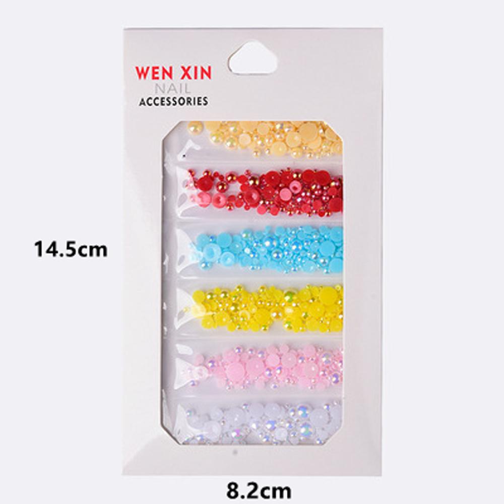 OCEANMAP Phụ Kiện Đinh Tán Đính Trang Trí Móng Tay Nghệ Thuật