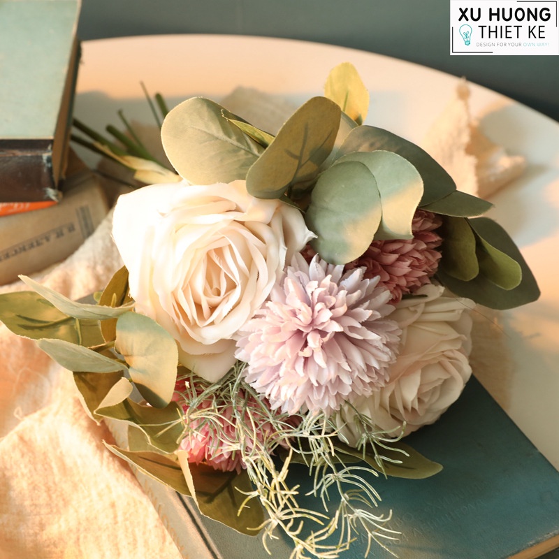 Hoa bó cầm tay Rose Lady