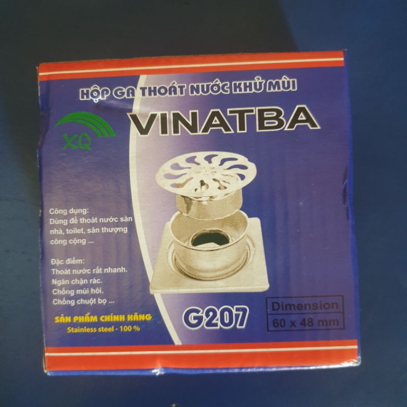 Thoát sàn chống mùi hôi 60 VINATBA(KT = 10 X 10)