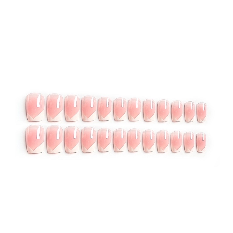 Set 24 móng giả D400 dáng móng dài ( Tặng kèm keo và dũa )