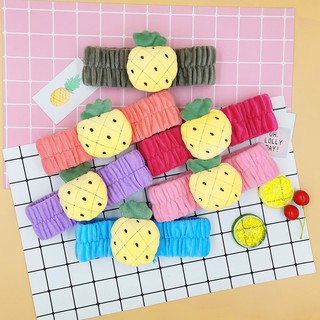 Băng Đô Turban Quả Dứa 3D Siêu Cute