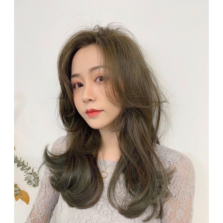 [ HOT ] Thuốc nhuộm tóc màu NÂU RÊU