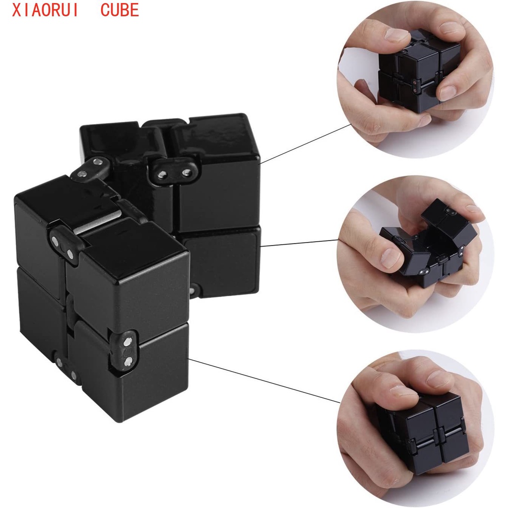 Xiaorui Đồ Chơi Khối Rubik Vô Cực Giảm Căng Thẳng Phù Hợp Cho Người Lớn Và Trẻ Em