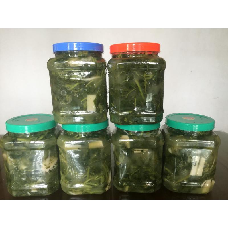 ĐẶC SẢN RAU SẮN MUỐI CHUA(TÚI ZIP BẠC 1KG)