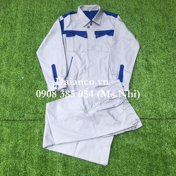 Quàn Áo  Bảo Hộ Lao Động Dành Cho Kỹ Sư Nhà Máy, Vải Siêu Thoáng Mát- Mã PR03