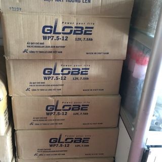 ACQUY GLOBE 12V 7,5AH GIẢM 35%