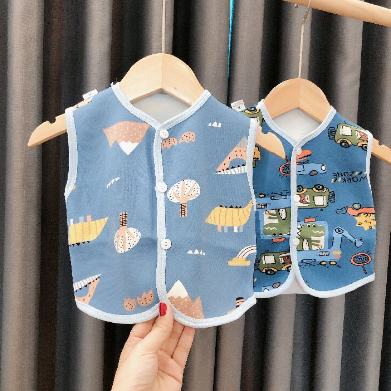 ÁO GILE NỈ BÔNG CỰC ĐẸP CHO BÉ TRAI BÉ GÁI