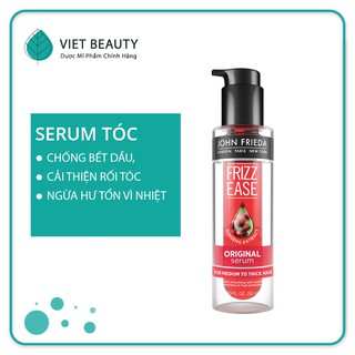  Serum dưỡng tóc, chống rối, giảm bết dầu FRIZZ EASE - 6 tác động kép giúp tóc khoẻ, óng mượt, tránh hư tổn