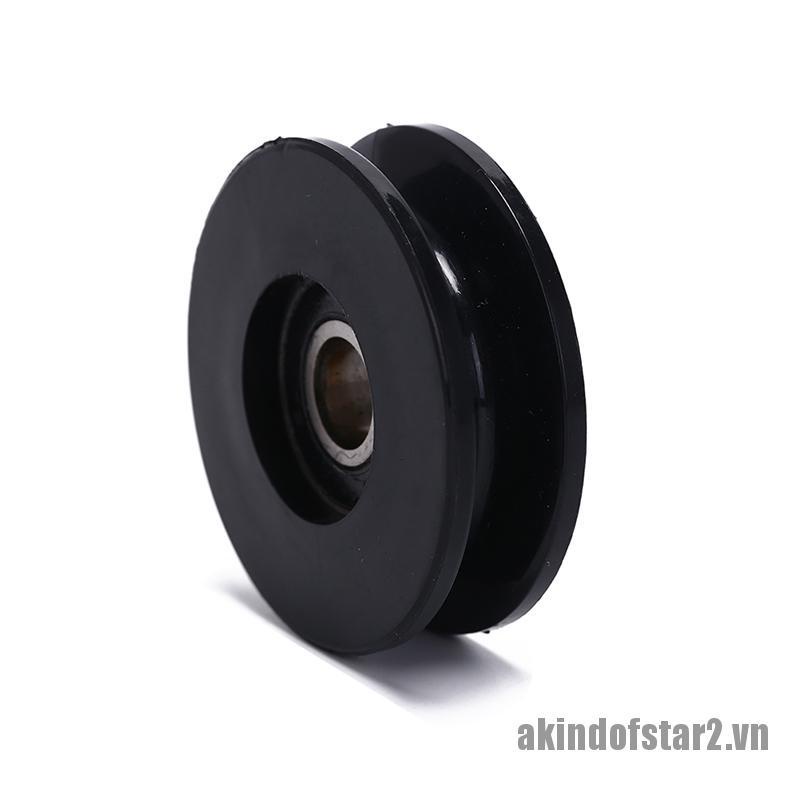 Bánh Xe Ròng Rọc Tập Thể Dục Màu Đen 50mm