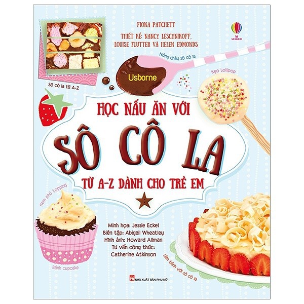 Sách- Học Nấu Ăn Với Sô Cô La Từ A-Z Dành Cho Trẻ Em