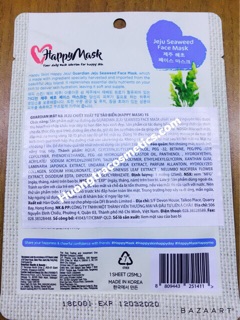 Mặt nạ hạnh phúc Guardian Jeju (Happy Mask) 25ml