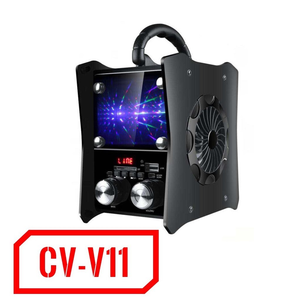 Loa bluetooth cao cấp Vision VSP CV-V11 có đèn led - Hãng phân phối chính thức