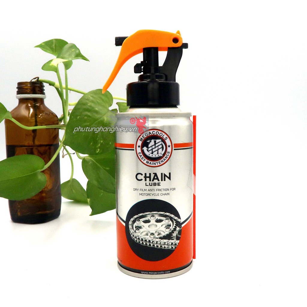 Xịt dưỡng sên Megacools Chain Lube 170ml