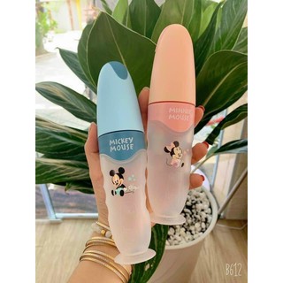 Bình thìa ăn dặm mickey dễ thương cho bé
