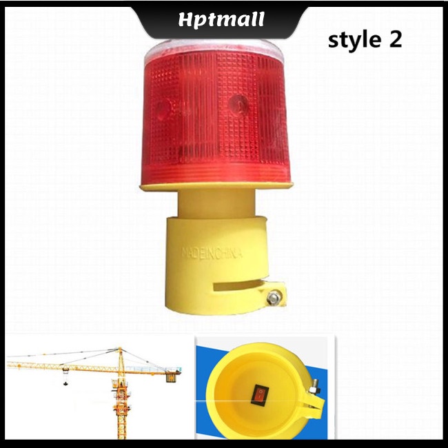 Bóng đèn cảnh báo giao thông dùng năng lượng mặt trời