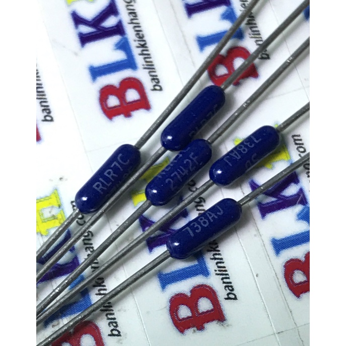 Điện trở âm thanh cao cấp 2742 27.4K 1/4W 1% chính hãng VISHAY DALE - tương đương 27K