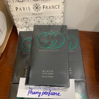 Nước hoa nam Gucci Guilty Black Pour Homme Eau De Toilette 90ml