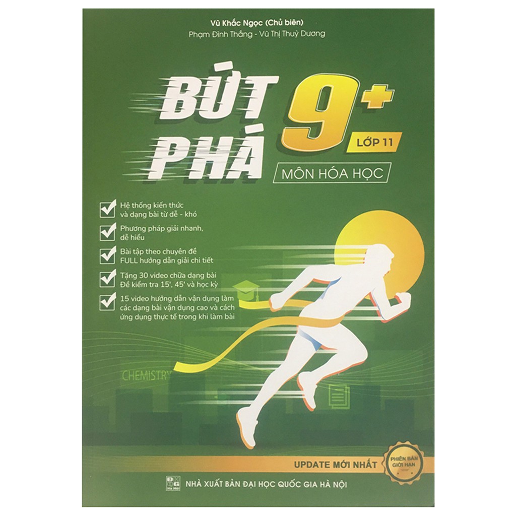 Sách - Bứt phá 9 + môn hóa học lớp 11