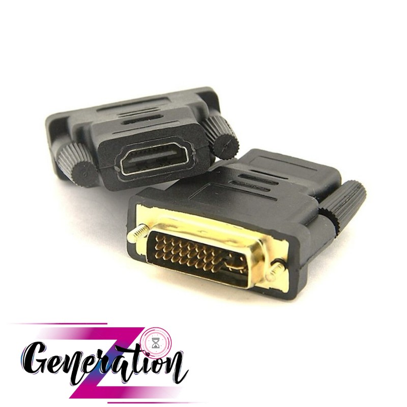 Đầu chuyển đổi DVI (24+5) đực sang HDMI cái