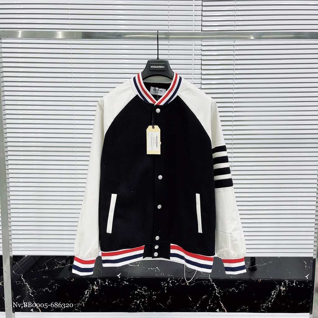 Áo Khoác Bomber Nam Thom Hình Thêu Bông Cá Heo Cực Chất . Áo Khoác Bomber Nam Nữ Thom Cao Cấp - MINH TÂY STORE