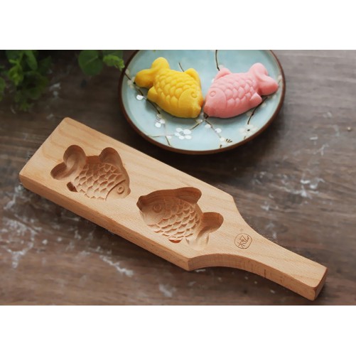 Khuôn Bánh Trung Thu 3D Gỗ Siêu Dày Cao Cấp