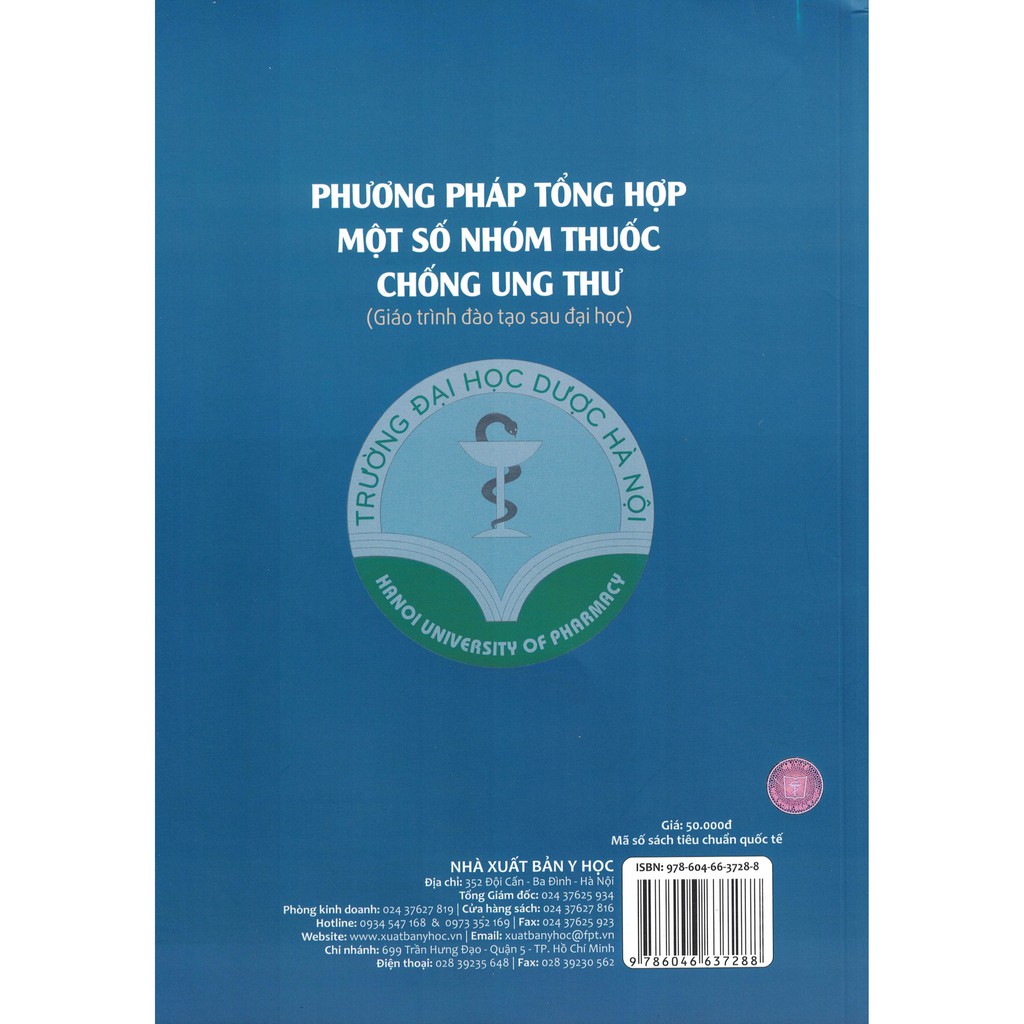 Sách - Phương Pháp Tổng Hợp Một Số Nhóm Thuốc Chống Ung Thư