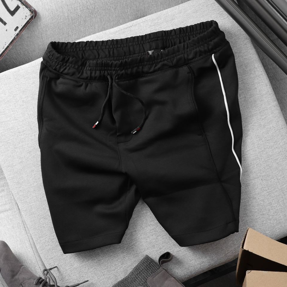 Quần thun poly co giãn 4 chiều QPL01 Đen, Trắng, Xanh đen - Mengo