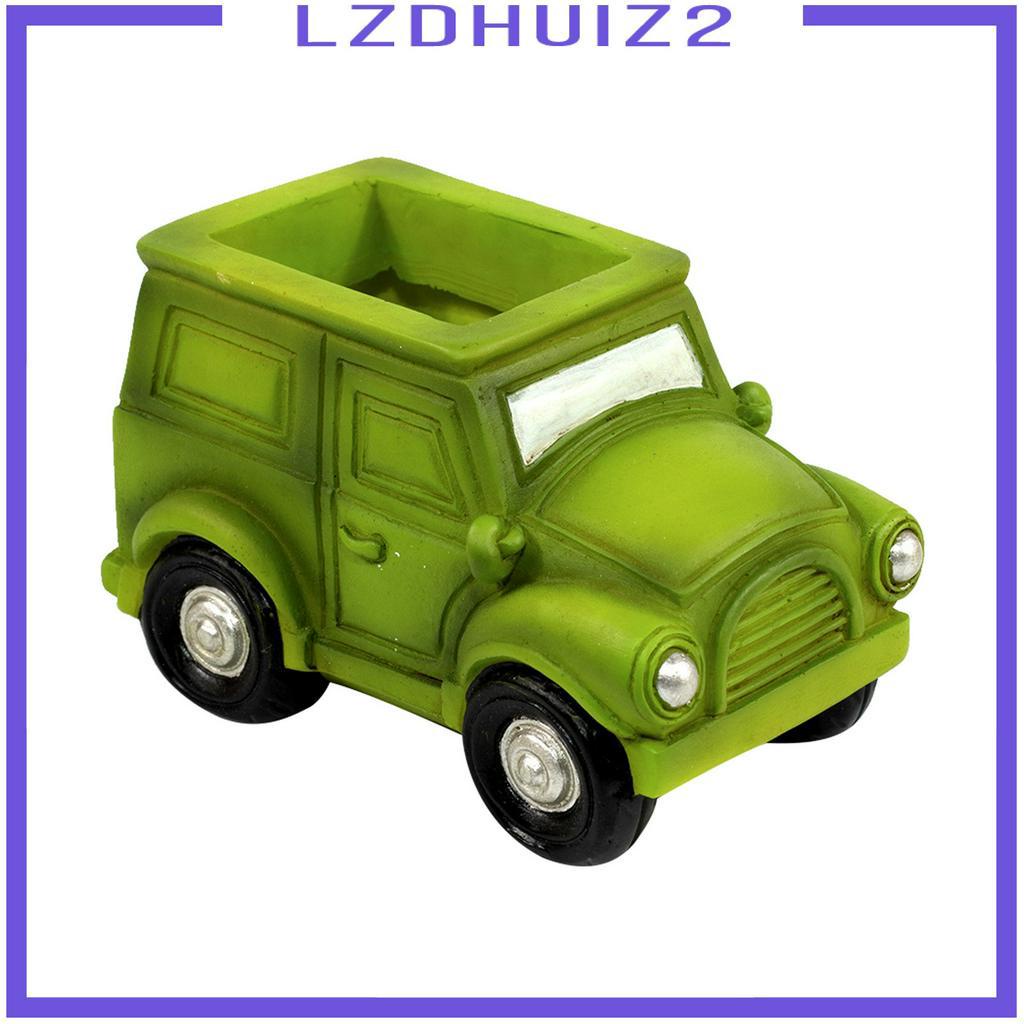 Chậu Trồng Cây Mọng Nước Hình Xe Hơi Sáng Tạo Bằng Nhựa Resin