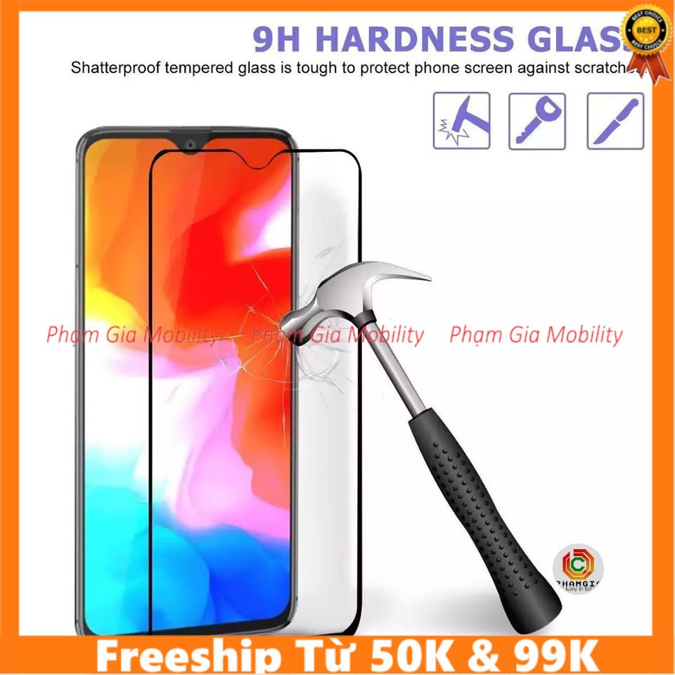Vivo Y12 Y15 Y17 - Kính cường lực full màn hình 9D độ cứng 9H tiêu chuẩn bảo vệ màn hình tối đa