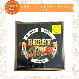 Kem 4k berry plus 5x 20gr thái lan