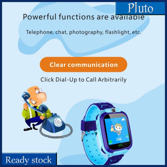 Mới Đồng Hồ Thông Minh Q12b Chống Thấm Nước Định Vị Cuộc Gọi Điều Khiển Từ Xa Cho Bé Trai Gái