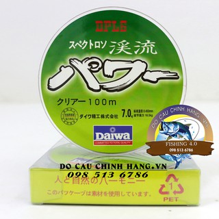 Cước câu cá 7 màu daiwa 100m