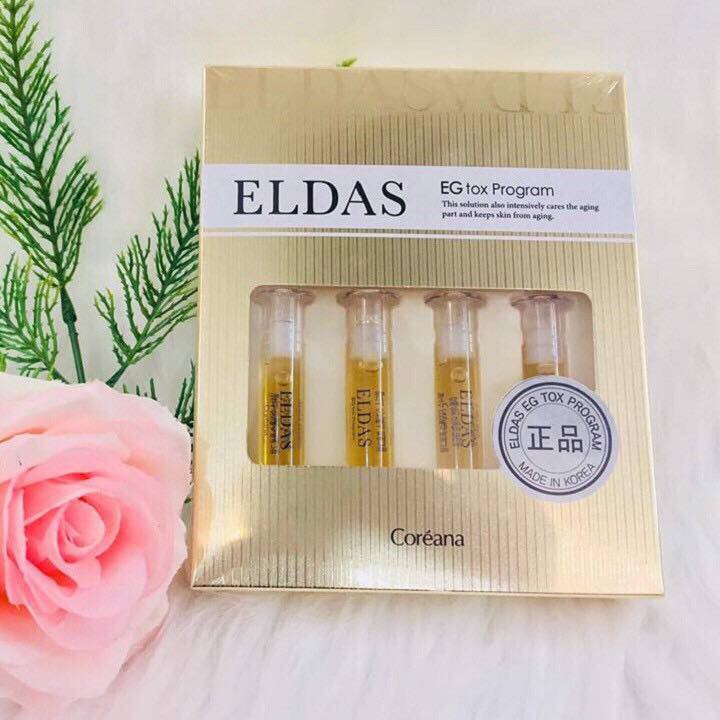 Serum Tế bào gốc Eldas EG Tox Program Coreana Hàn Quốc  hộp 4 ống.